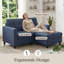 Causeuse avec repose-pieds l 54 po Kentrell-1423636632