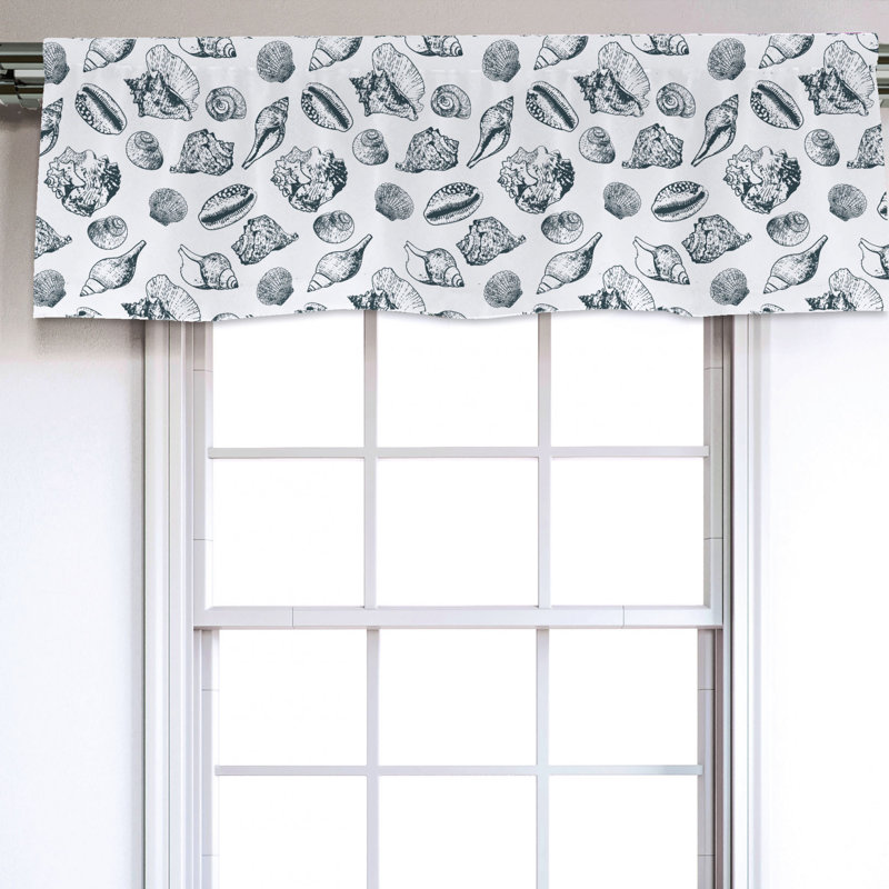 Sateen Ruffled Window Valance