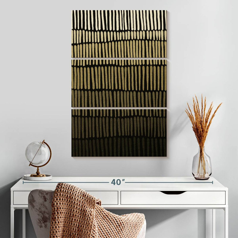 Avery Gradient Ethnic Lines, 32" H x 20" W