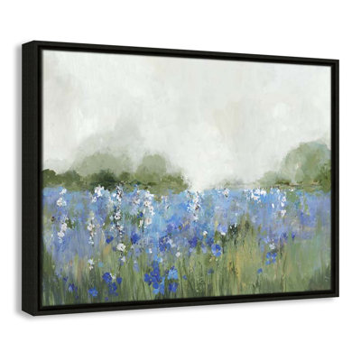 Meadows Bluebels Field "Meadows Bluebells Field" Print