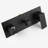 -inch Dual Function Brass Shower System, Matte Black Luxury For Modern Bathrooms