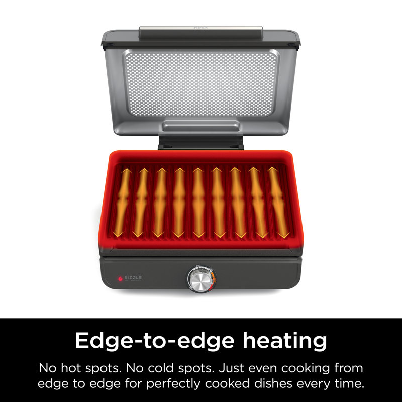 Ninja Sizzle Smokeless Nonstick Indoor Grill with Griddle