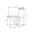 Toilette allongée deux pièces 0,8 gpf (à efficacité énergétique) (siège inclus)