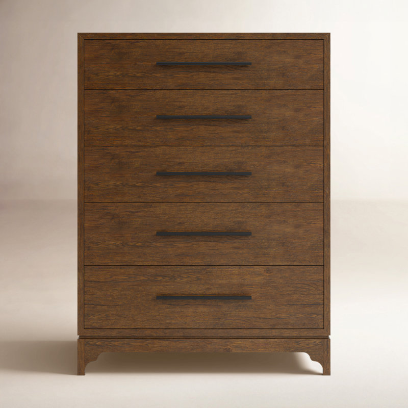 Billie Ebony Five Drawer Chest
