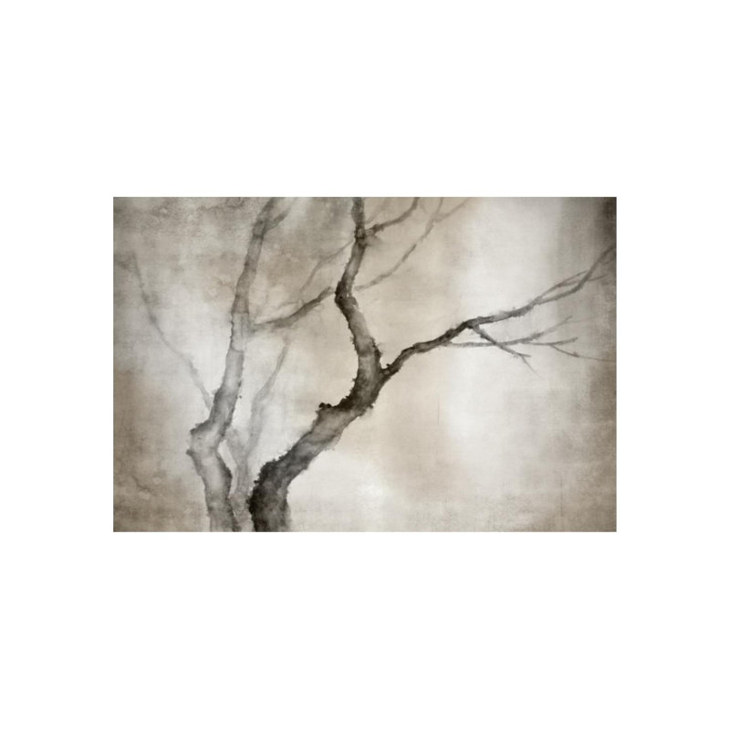 Winter In Kyoto Painting by Sofia Fox, Outdoor, 30" H x 45" W x 1.5" D