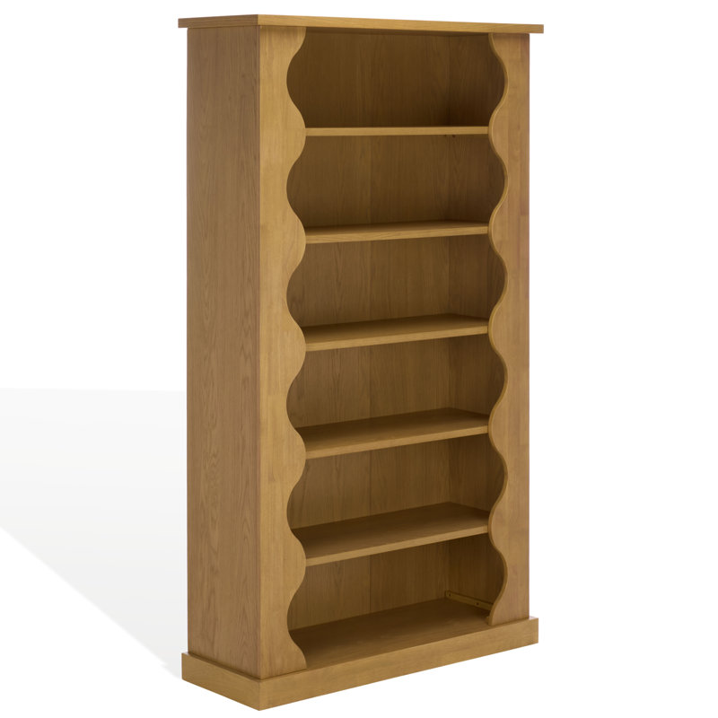 Tristyna Wood 6 Shelf Bookcase, Natural