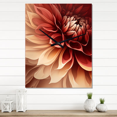 Horloge murale Dahlia