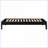 Queen Size Pine &amp; Hardwood Platform Bed Frame, 600lbs Weight Capacity, Cappuccino Finish for Master/Guest Room