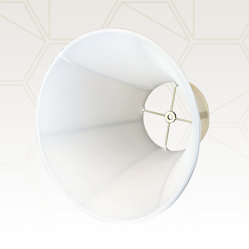 Royal Designs, Inc. BSO-704-10BG-2, abat-jour de base véritable cloche, 5 x 10 x 8,5, beige, paquet de 2, Beige