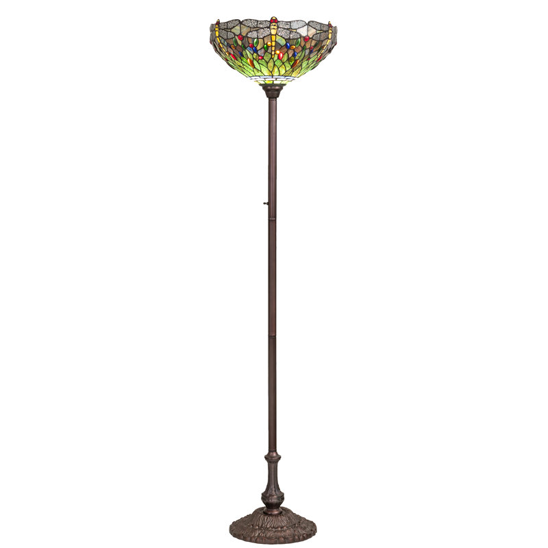 Torchère libellule 72 po Tiffany