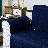 Couch Cover for 3 Cushion Couch, Non-Slip Sofa Slipcover for Dogs, Furniture Protector Cover with Foam Sticks Elastic Straps for Pet Cat (Sofa, Navy)-1062597842-1062597841