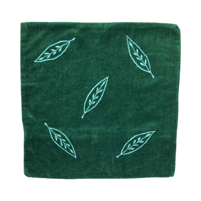 Ammadas Floral Blue Square Cushion
