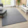 Modern Farmhouse Diamond Pattern Non-Slip Washable Rug