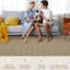 Tapis tressé réaliste lavable à la machine, antitache, antitaches et doux -1766725861