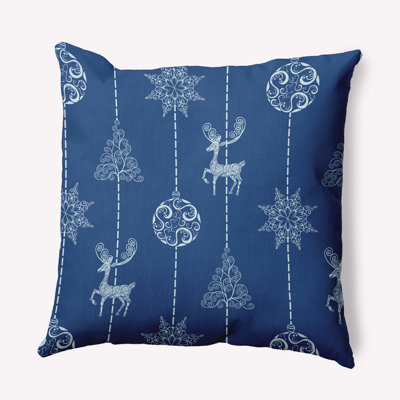 Coussin intérieur / extérieur Christmas Lines