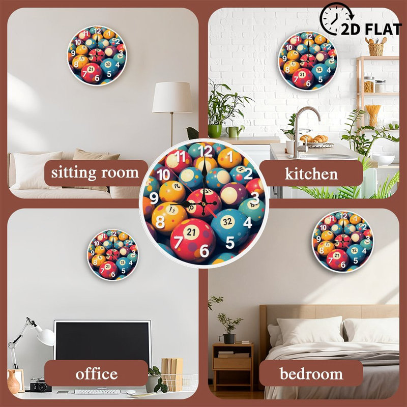 Colorful Numbered Bingo Balls Set