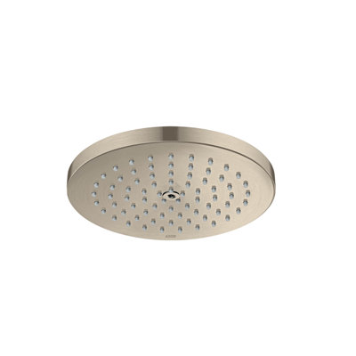 AXOR Showersolutions 7-Inch Modern Showerhead 1-Spray with Quickclean