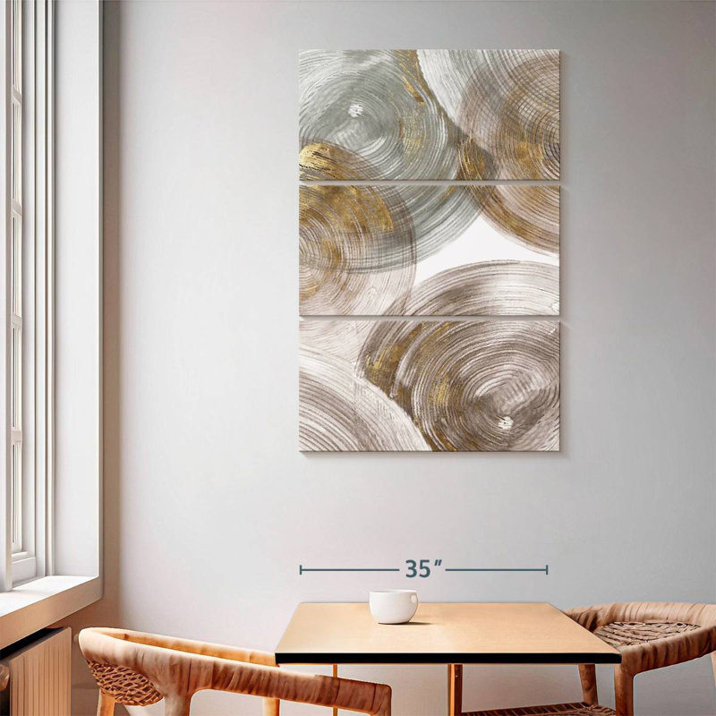 Avery Spiral Rings II, 65" H x 42" W