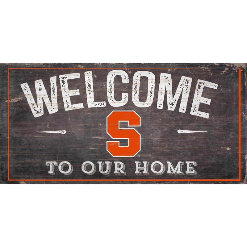 Décoration murale ncaa welcome, Orange de Syracuse