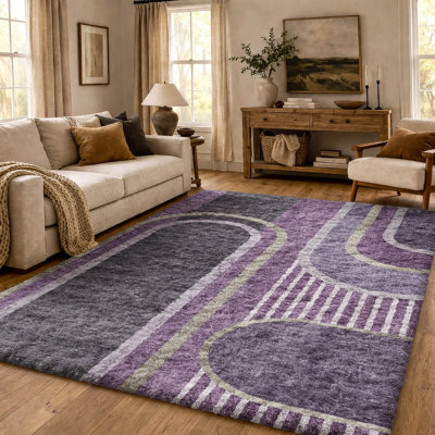 Tapis à poil long de qualité supérieure lavable à la machine ADS532
