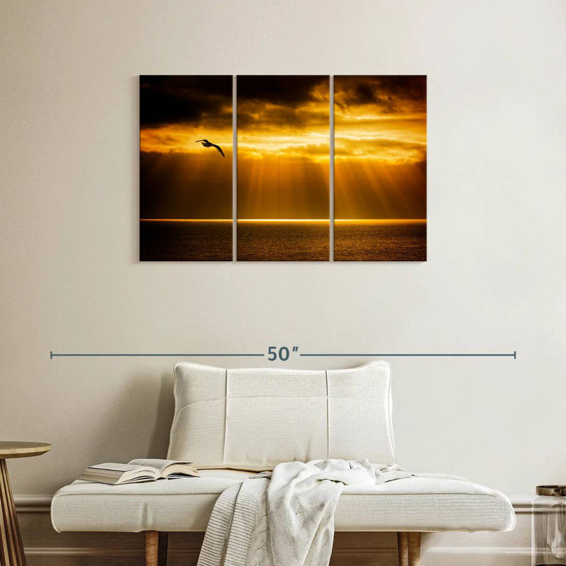 Alvord Golden Ocean Sky, H 24 po x l 38 po