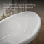 Birthday Bath® 72" x 37-1/2" Soaking Bathtub-1261157033