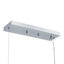 Luminaire suspendu linéaire en cristal