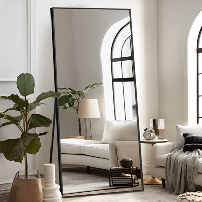 Miroir de plancher rectangulaire pleine longueur