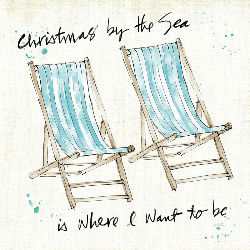 " Beach Divas XI Christmas ", 12" H x 12" W