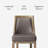 Maven Lane Vienna Swivel Stool with Faux Leather Upholstery-92561094-92561095