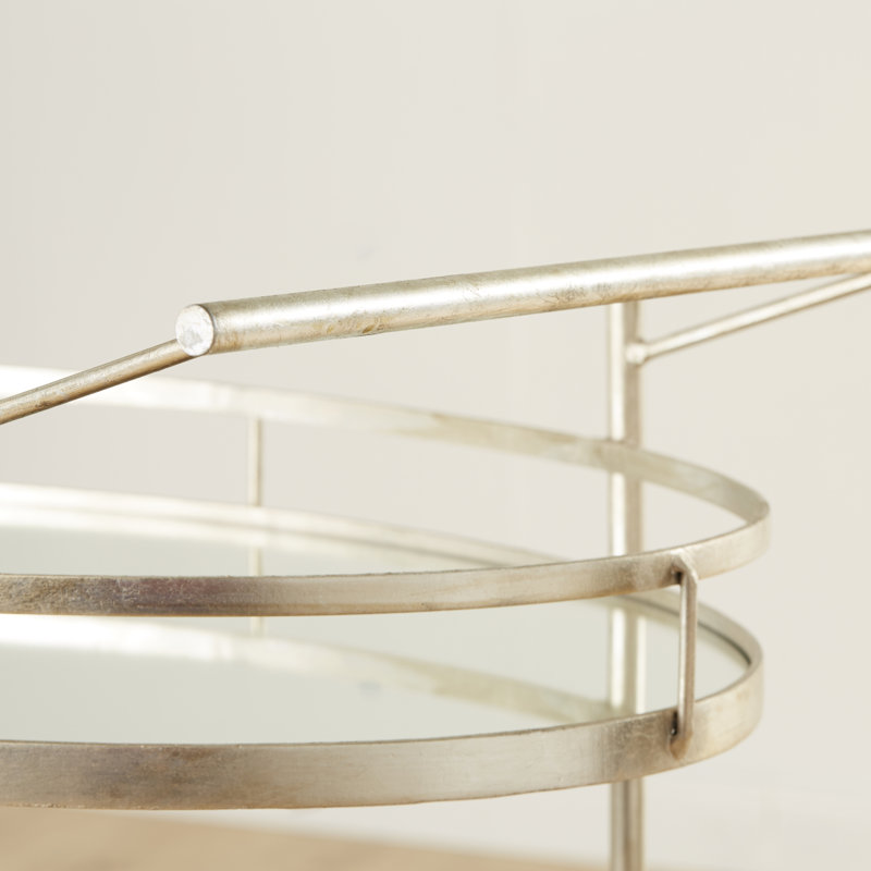 Oxendine Metal Bar Cart