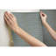 Geometric Peel & Stick Metallic Wallpaper Roll-87600781