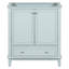 Base d'armoire de salle de bain, 30 po, base en bois massif 30 po - fonctionnelle avec tiroir, tablette réglable, autoportante, assemblage requis-507516606