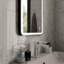 Rectangle LED Bathroom Mirror Fog Free Touch Sensor-1092442810-1092442801