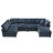 130*65" Modern Modular Cloud Sofa Bed-1920914317