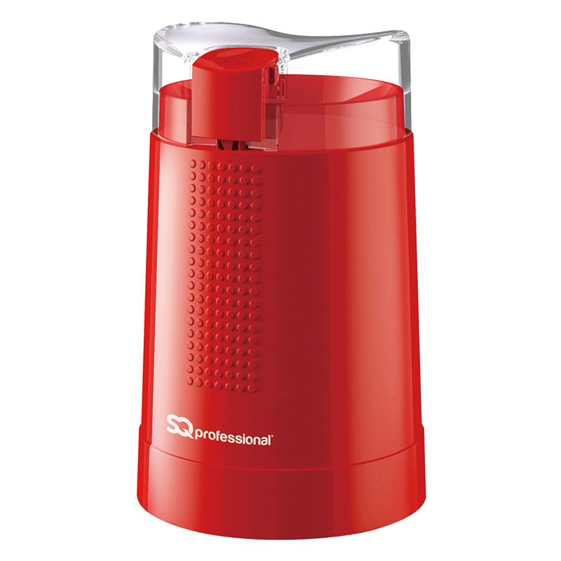 SQ Professional Blitz Electric Blade Coffee Grinder, Red