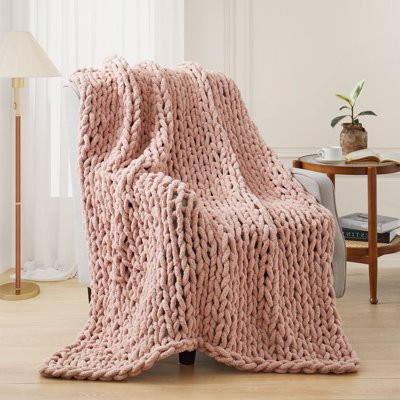 Jeté en laine Peace Nest Chunky Knit