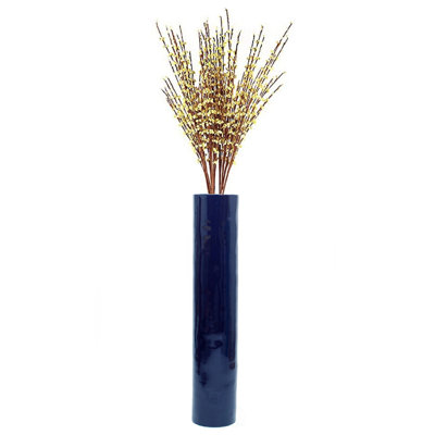 30-Inch-Tall Decorative Contemporary Bamboo Display Floor Vase