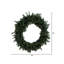Artificial Canadian Pine Wreath Unlit-345925438