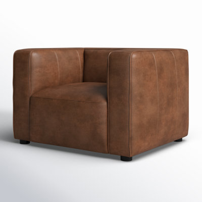 Fauteuil en cuir 51 po Kenisha