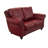 Stephie 68" Genuine Leather Rolled Arm Loveseat-20120033