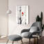 «Woodland Cardinal 2» par Petals Prints Design, art mural en verre acrylique-162126665