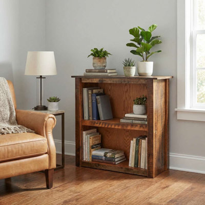 Fireside Lodge Barnwood Large Bookshelf