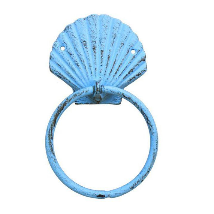 Avers Towel Ring, Light Blue