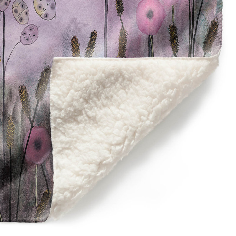 Couverture sherpae douce automne, l 51 po x L 60 po