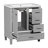 Remke 18'' Single Bathroom Vanity with Resin Top-281720135