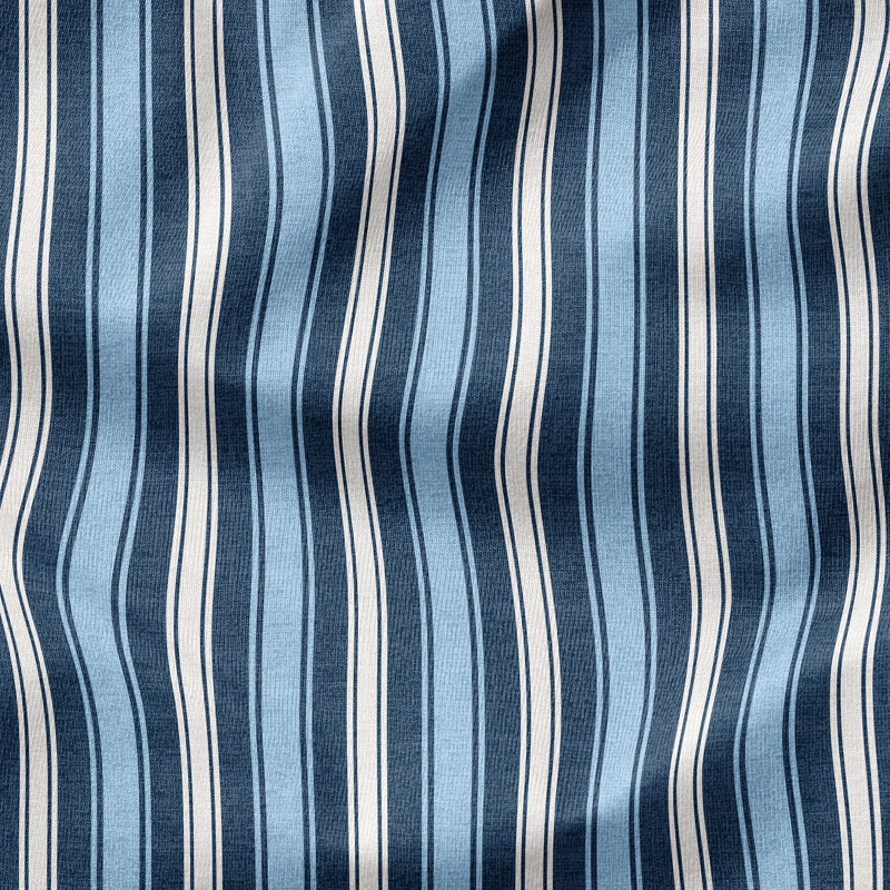 ARDEN x Alexandra Kay Plush Modern Tufted Polyfill Chaise Cushion, 22 x 76, Striped for the Heart