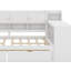 Lit de jour en L en bois avec armoires de rangement et tiroirs de rangement, lit multifonctionnel avec bureau d'étude-43212851-43212850