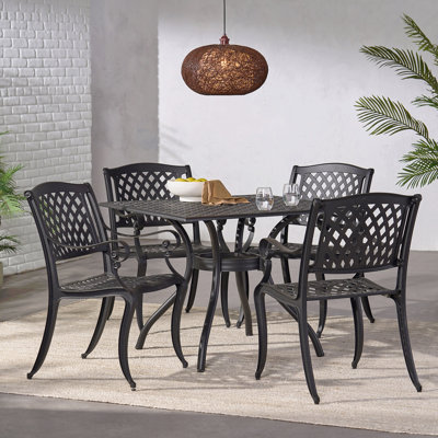 Ensemble repas 5 pièces, patio extérieur