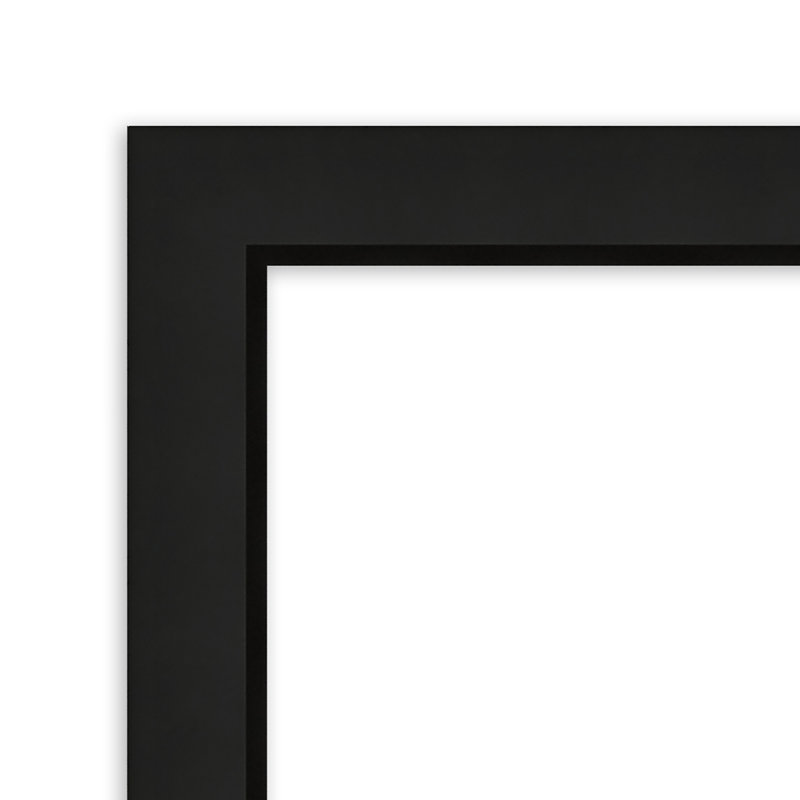 Phil Solid Wood Wall Mirror, Rectangle, 26.25" x 37.25"